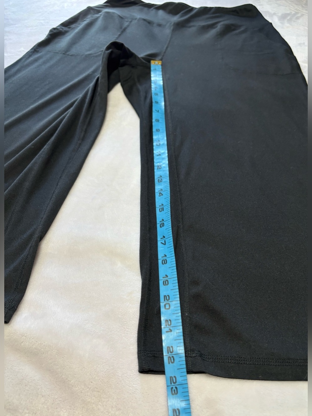 Jones New York Sport Wide Leg Crop Culotte Pants Black Women's Large - Picture 11 of 15